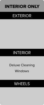 Vehicle Class A - Interior Only